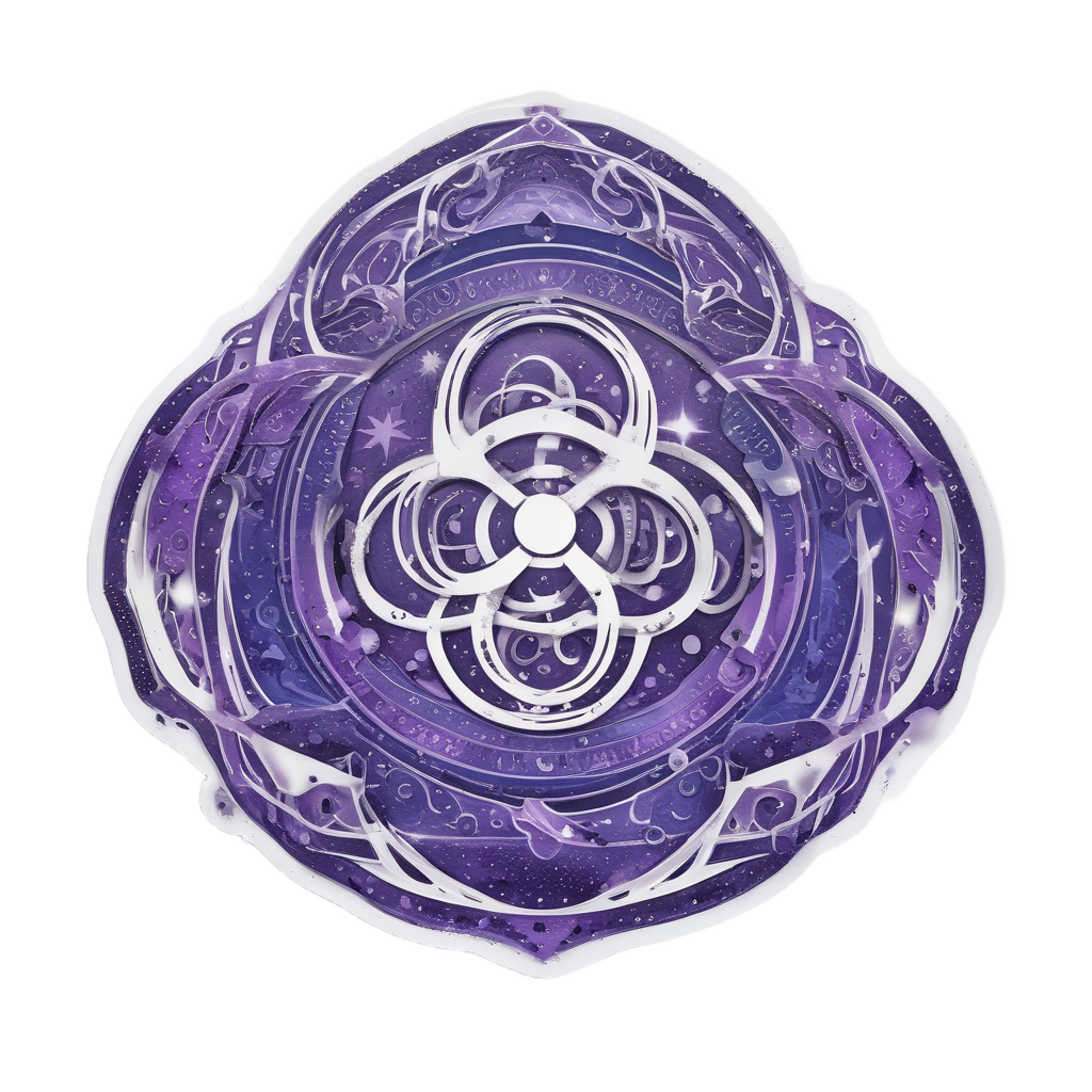Biohazard Galaxy Swirl — biohazard stickers