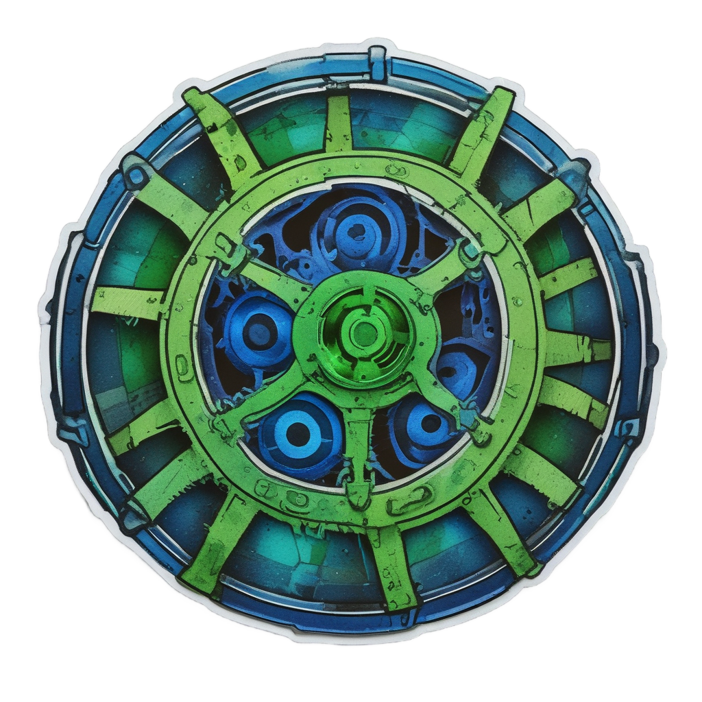 Biohazard Gear Ring — biohazard stickers