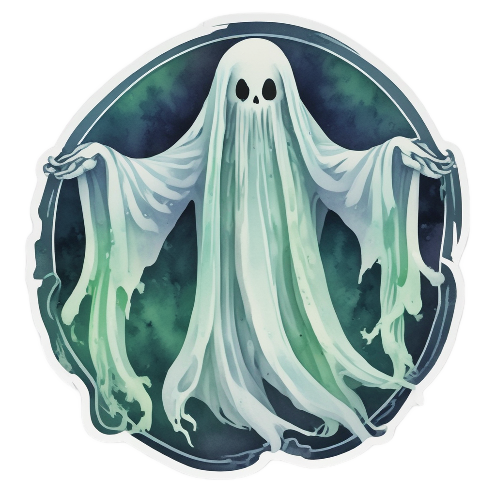 Biohazard Ghost Drift — biohazard stickers