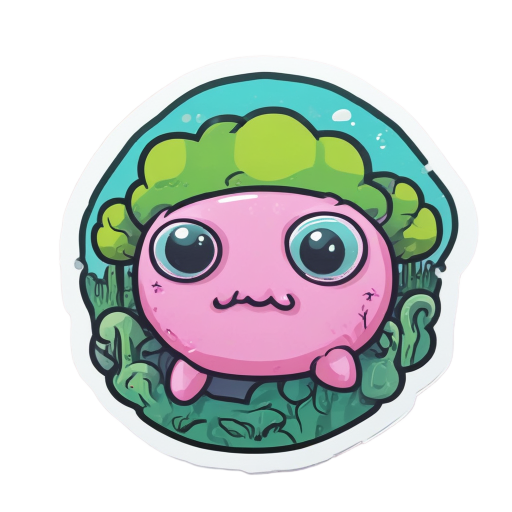 Blob Fish Brain — b-movie stickers