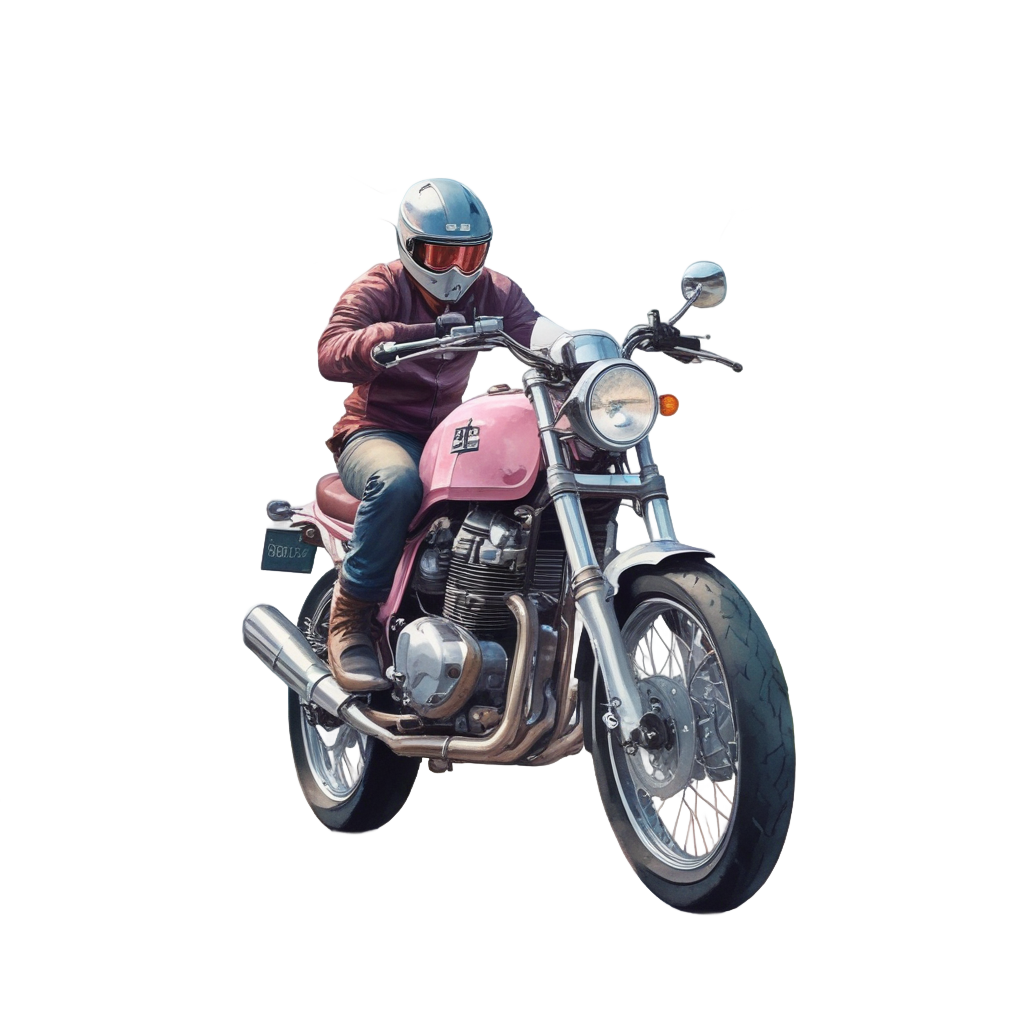 Blossom Route Racer — motorcycles stickers