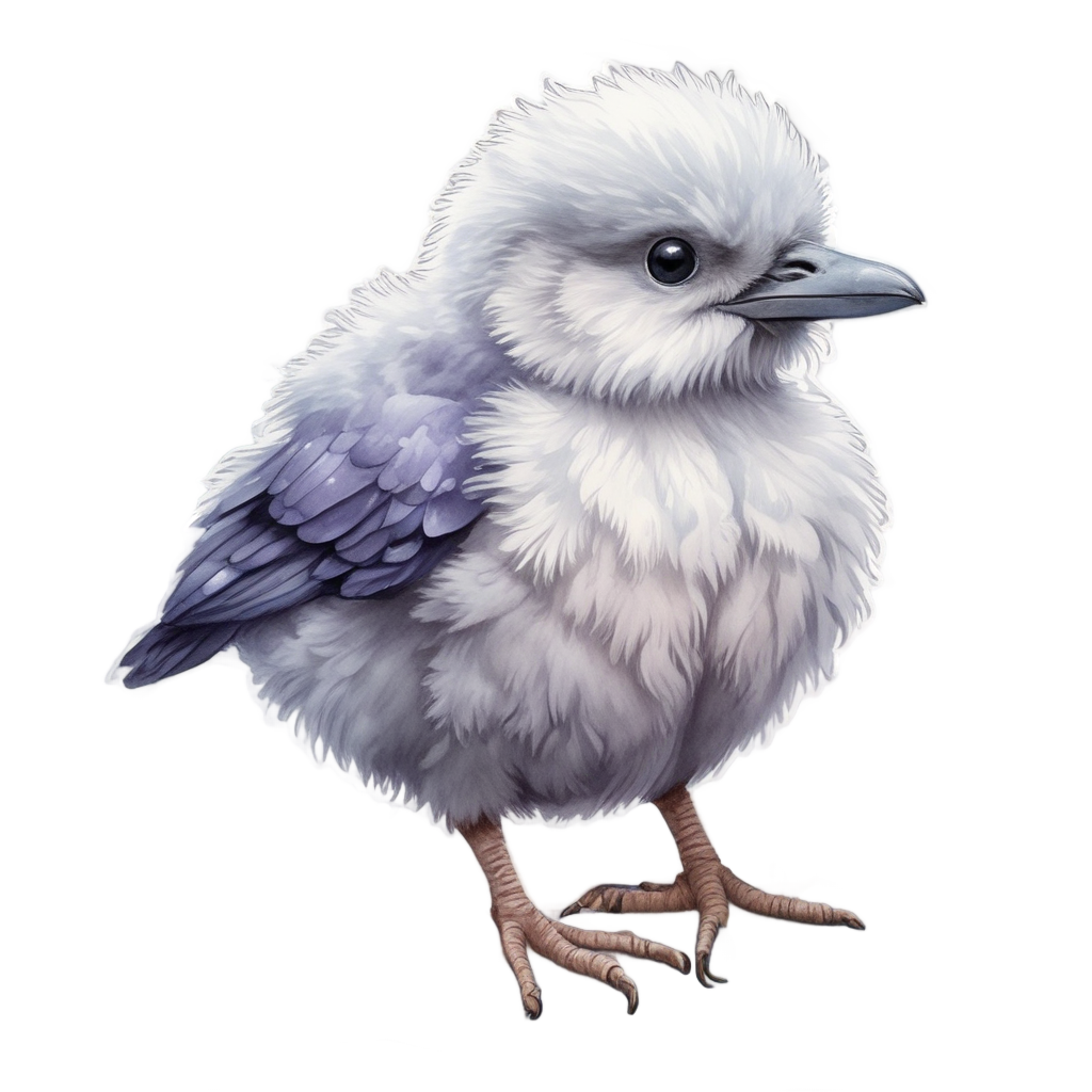 Blueberry Bounty Chick — farm nursery stickers