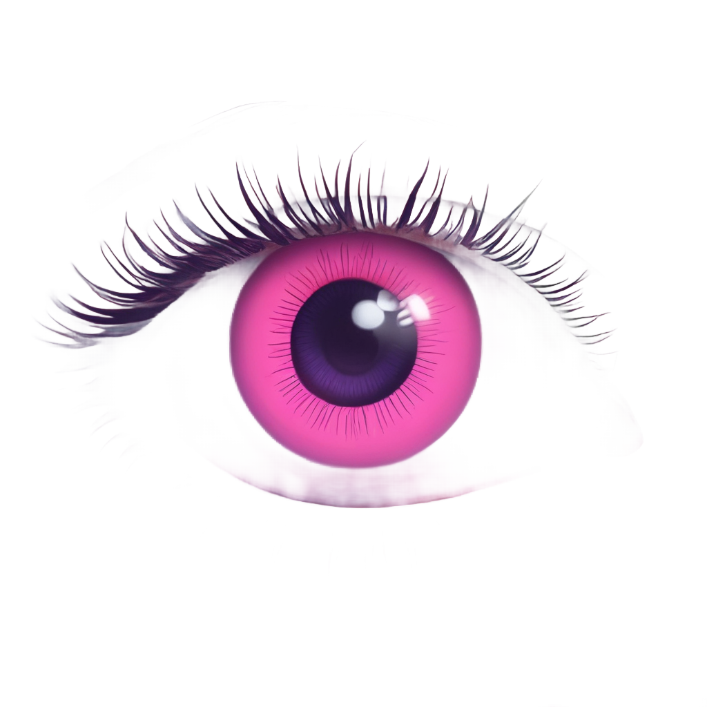 Blushing Eyeball Heart — creepy-cute stickers
