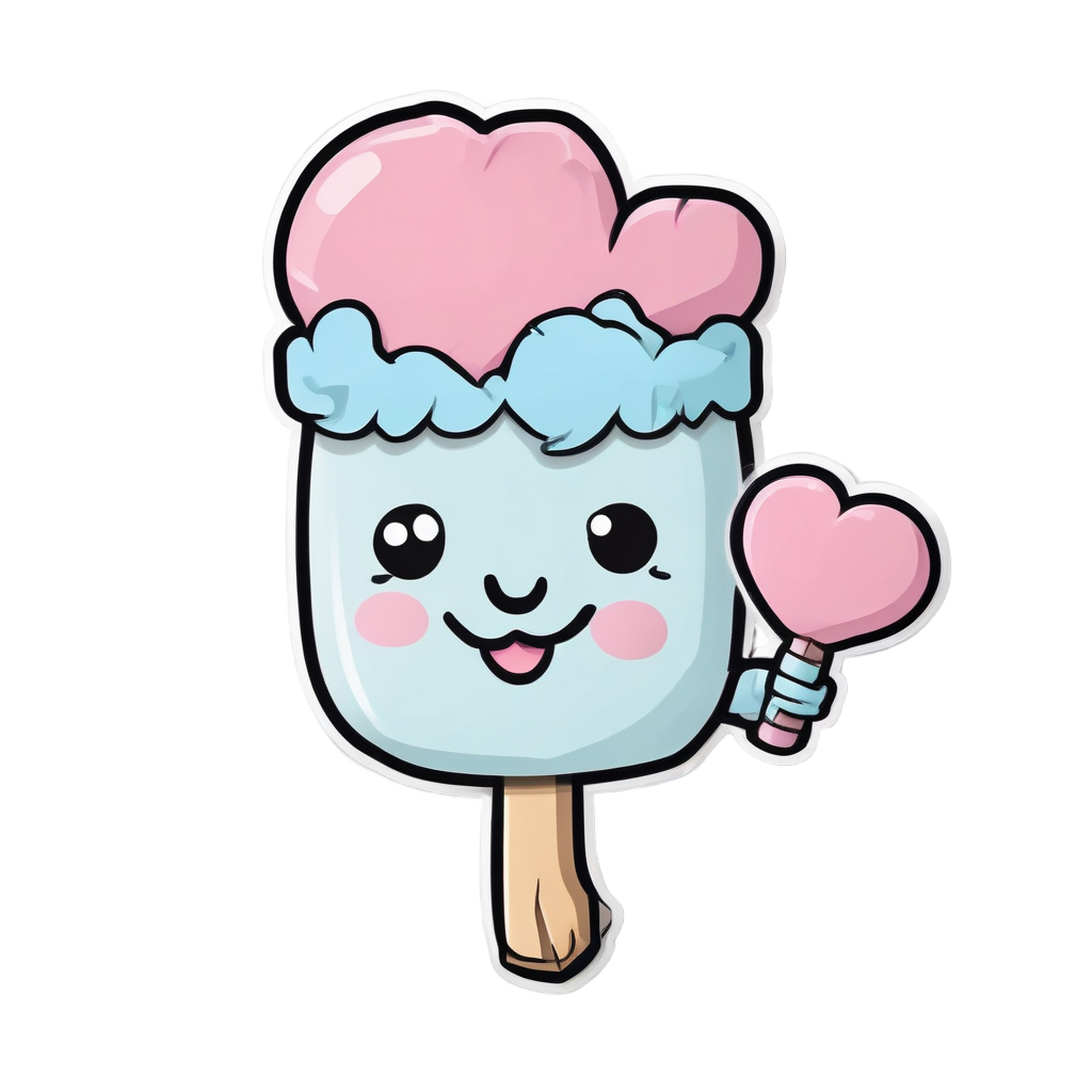 Blushing Hammer Heart — garage stickers