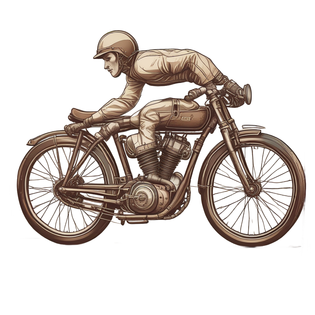 Board Track Racer — motorcycles stickers