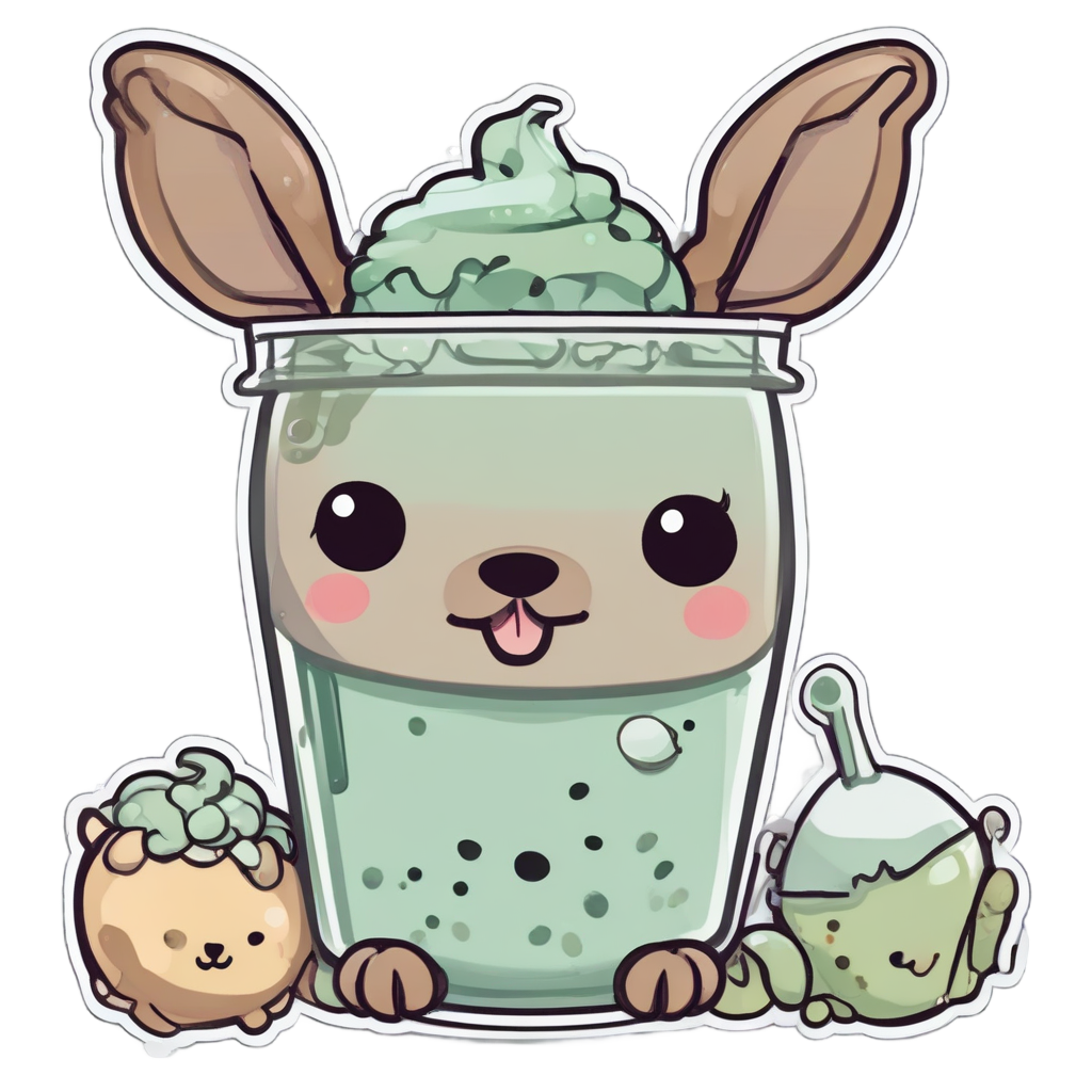 Boba Camo Deer — camo stickers