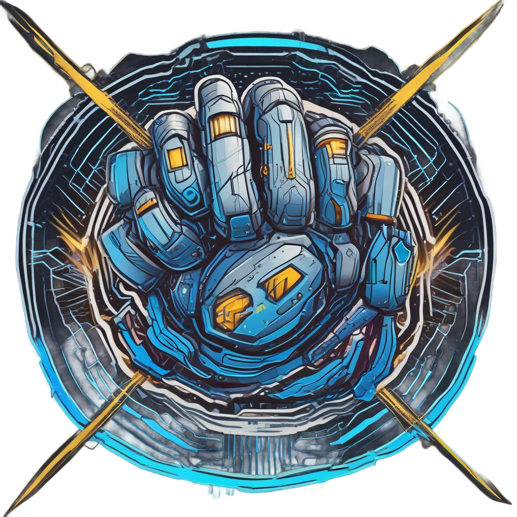 Bolt Armored Fist — high voltage stickers