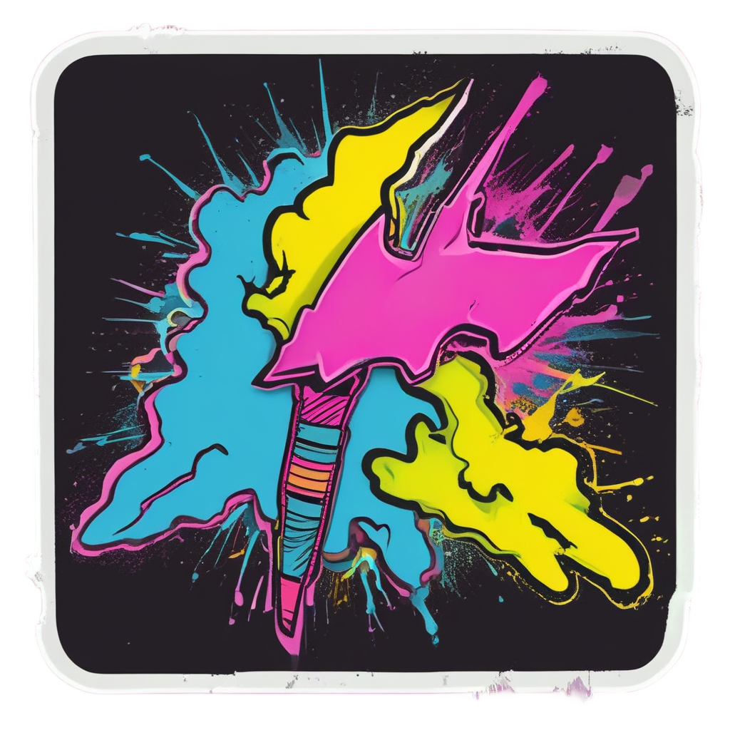 Bolt Artist Palette — high voltage stickers