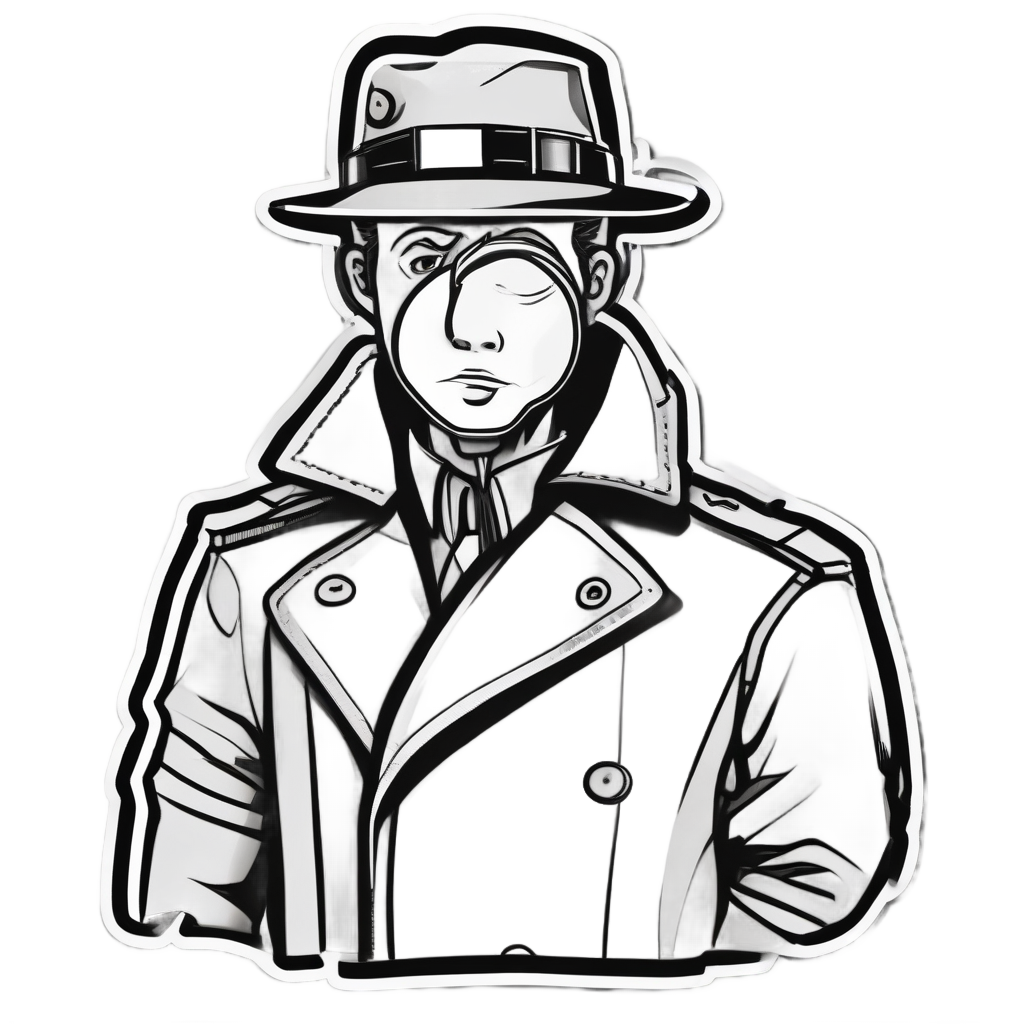 Bolt as a Detective — high voltage stickers