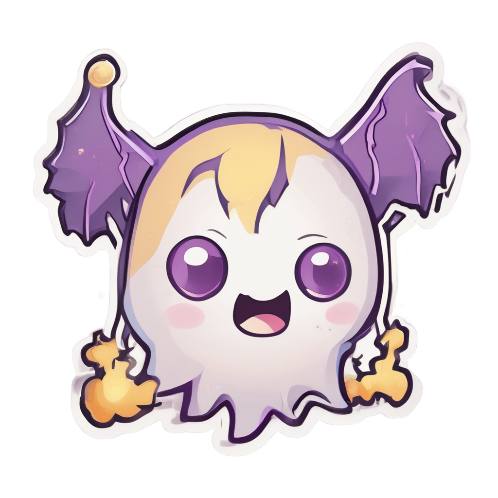 Bolt as a Ghost — high voltage stickers
