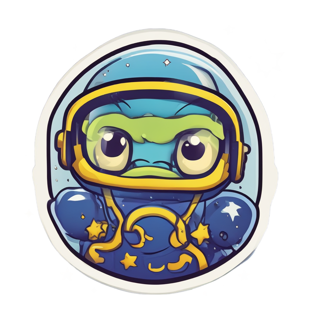 Bolt as Astronaut — high voltage stickers