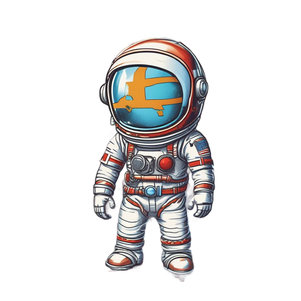 Bolt Astronaut — high voltage stickers