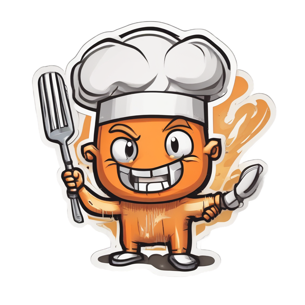 Bolt Chef Special — high voltage stickers