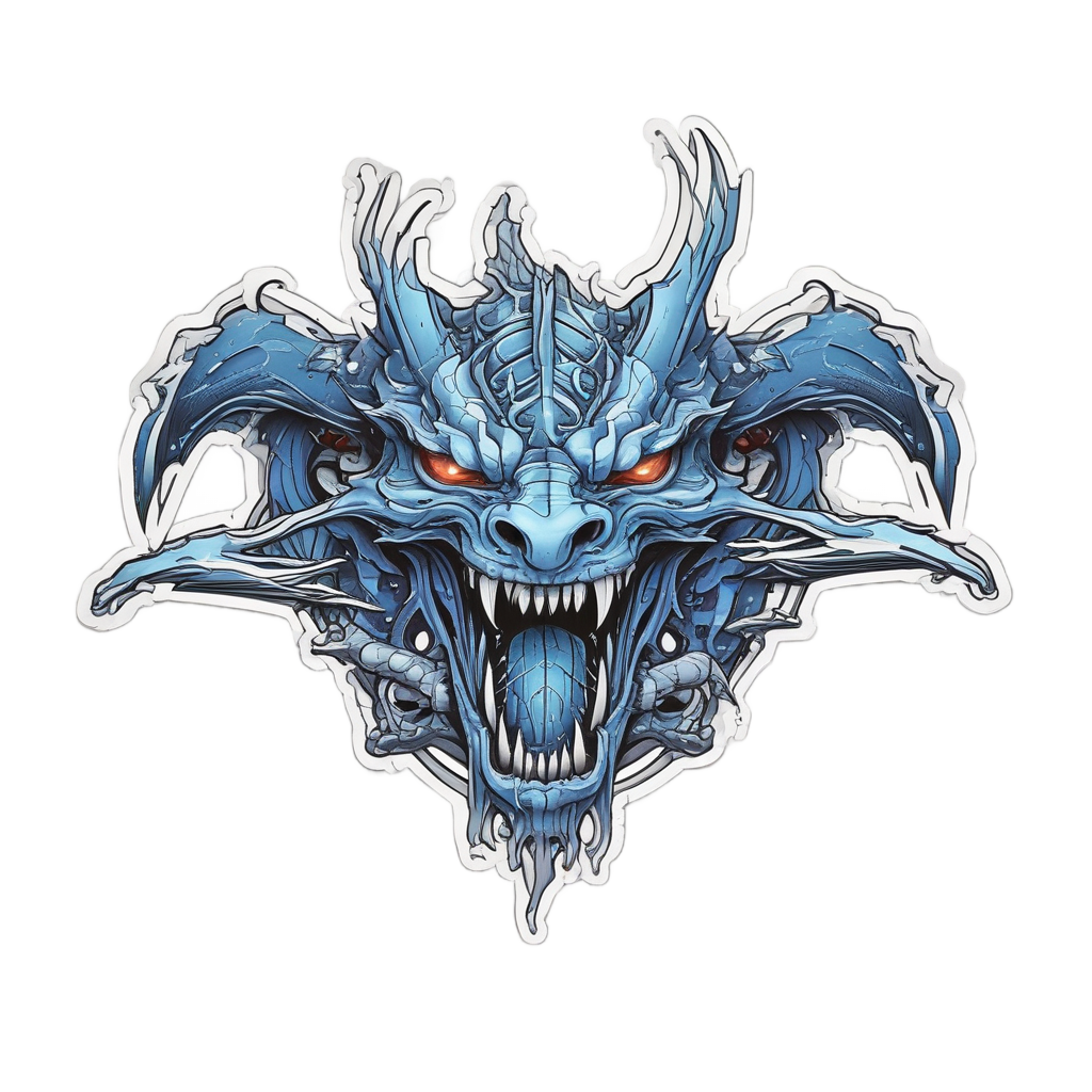 Bolt Dragon Claw — high voltage stickers