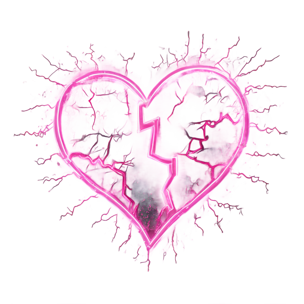 Bolt Heart Pulse — high voltage stickers