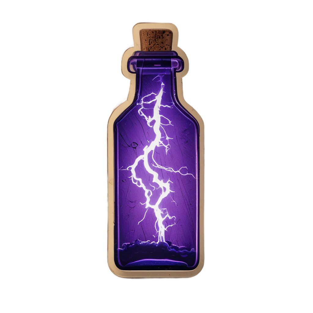 Bolt in a Bottle — high voltage stickers