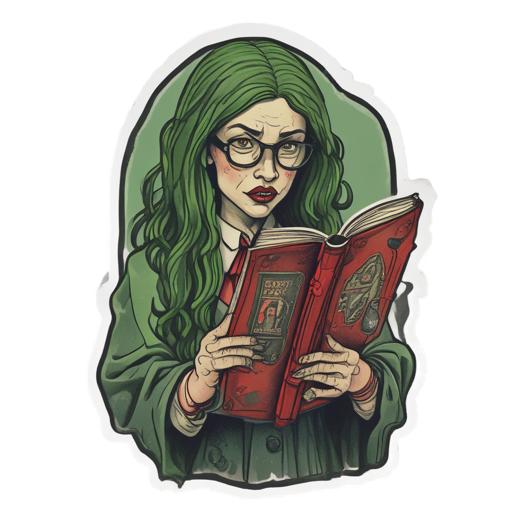 Book of Leech Tongues — b-movie stickers