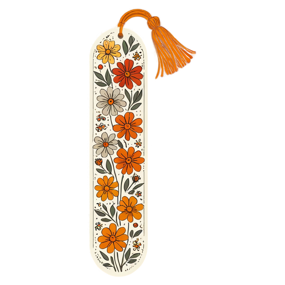 Tassel Bookmark (retro) — bookish stickers