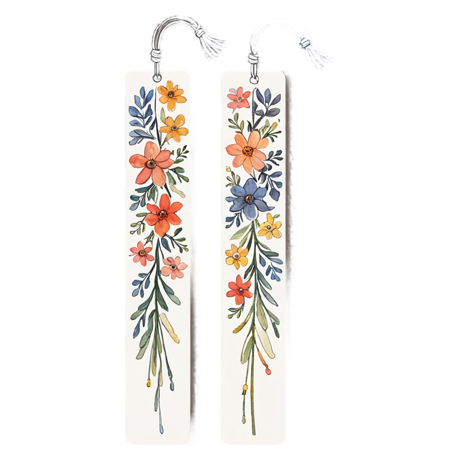Tassel Bookmark (watercolor) — bookish stickers