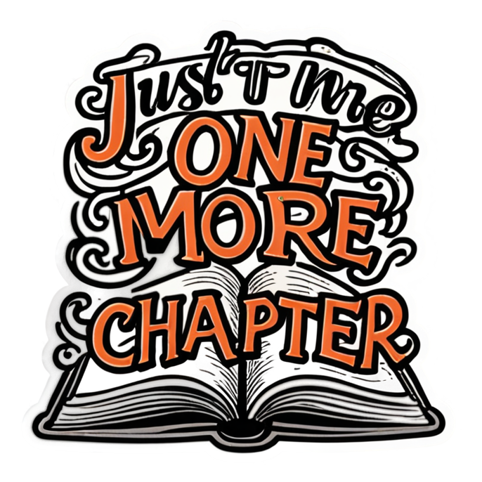 One More Chapter (tattoo) — bookish stickers