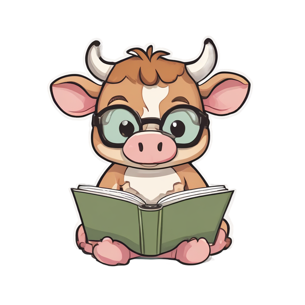 Bookworm Buddy — farm nursery stickers