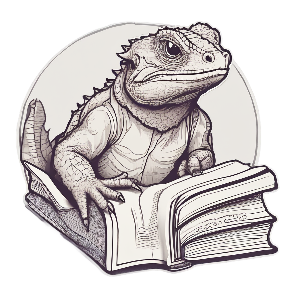 Bookworm Scholar — animals & pets stickers
