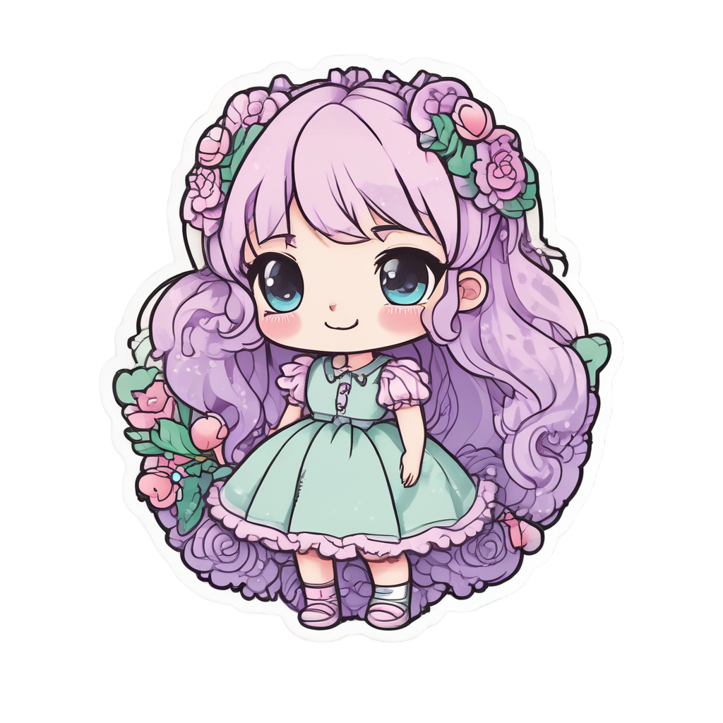 Bouquet Bestie Banner — open road stickers