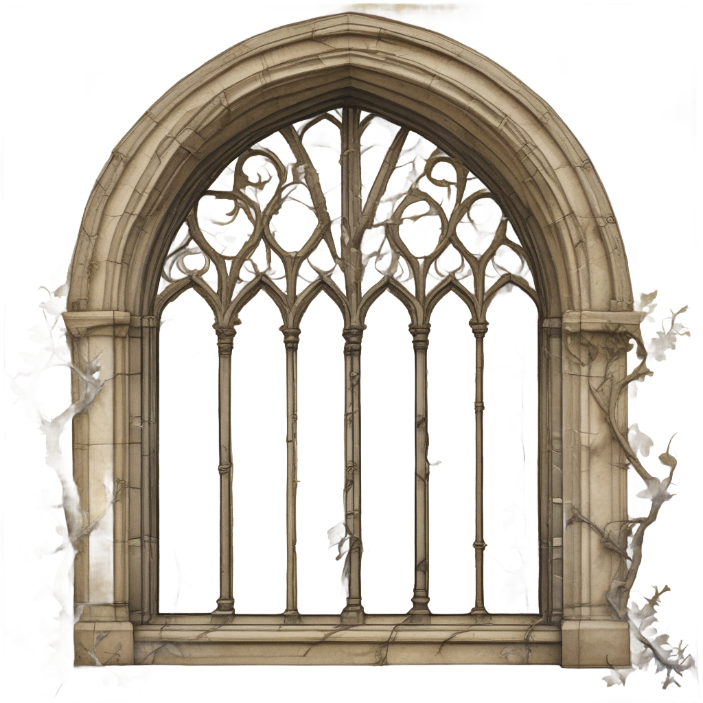 Broken Arch — victorian gothic stickers