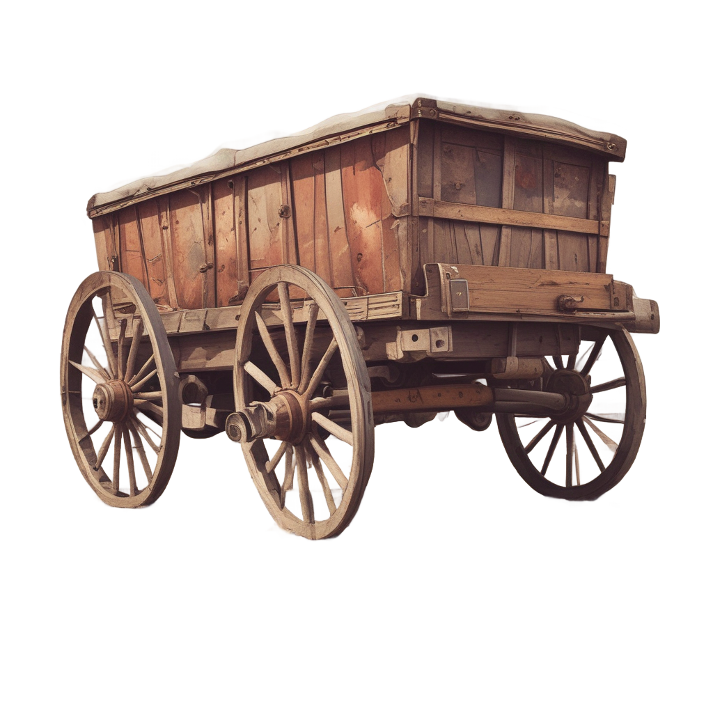 Broken Down Wagon — open road stickers