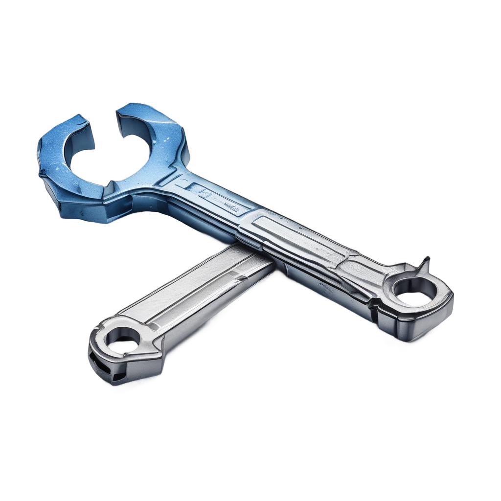 Broken Wrench Sad Piston — garage stickers