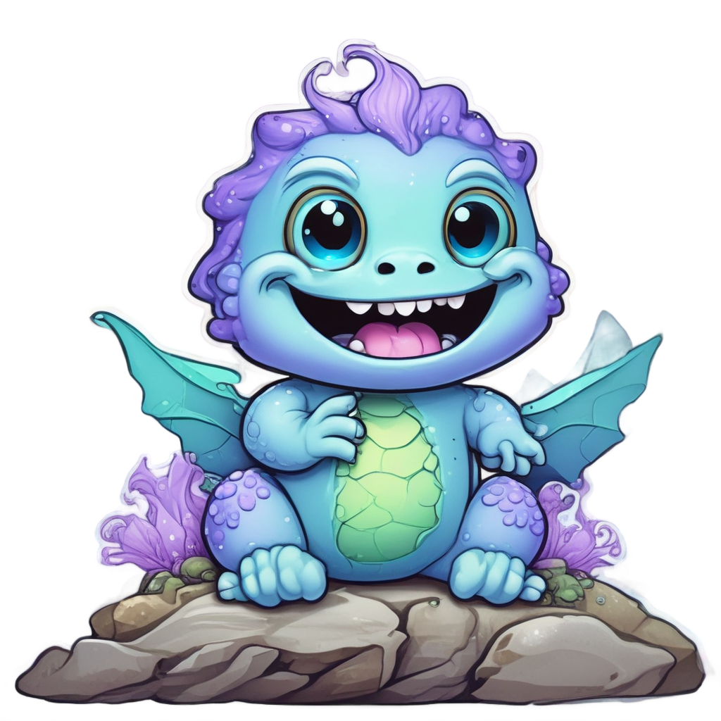 Bubble Blower Lagoon — b-movie stickers