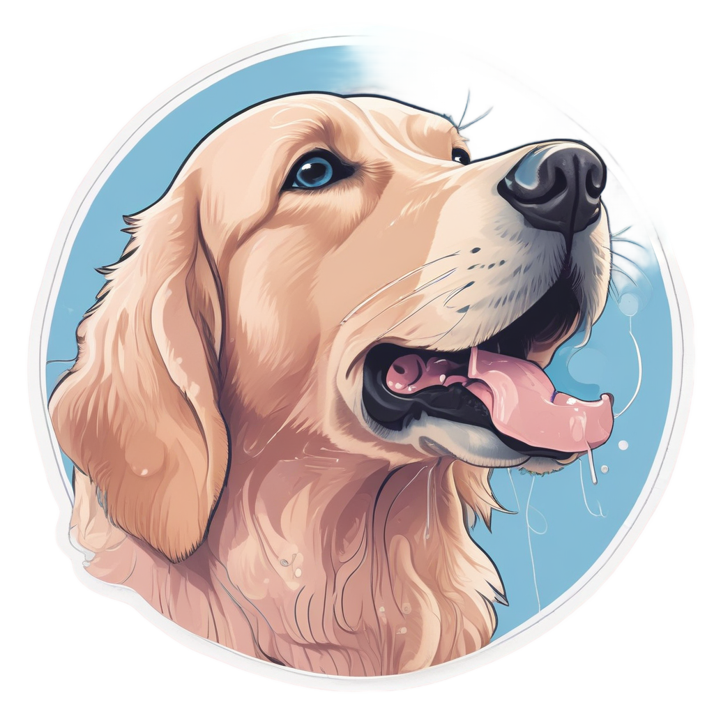 Bubble Blowing Portion — animals & pets stickers