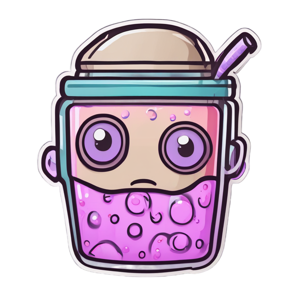 Bubble Tea Filter — gas mask stickers