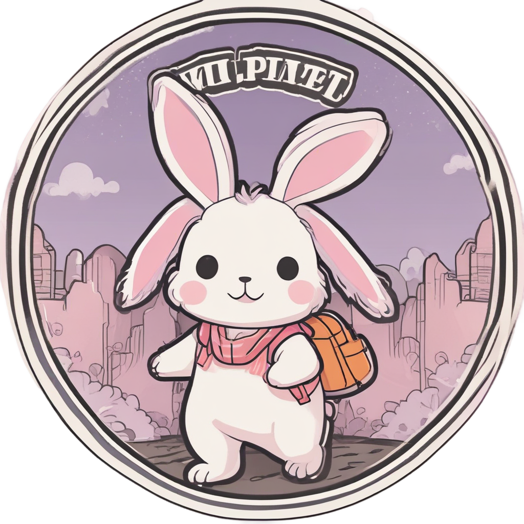Bunny Trail Marker — open road stickers