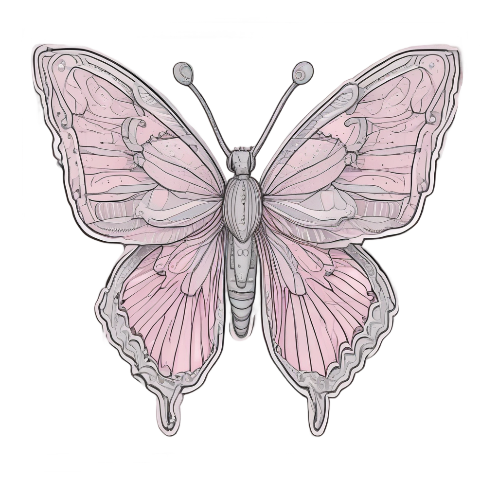 Butterfly Wing Camo — camo stickers
