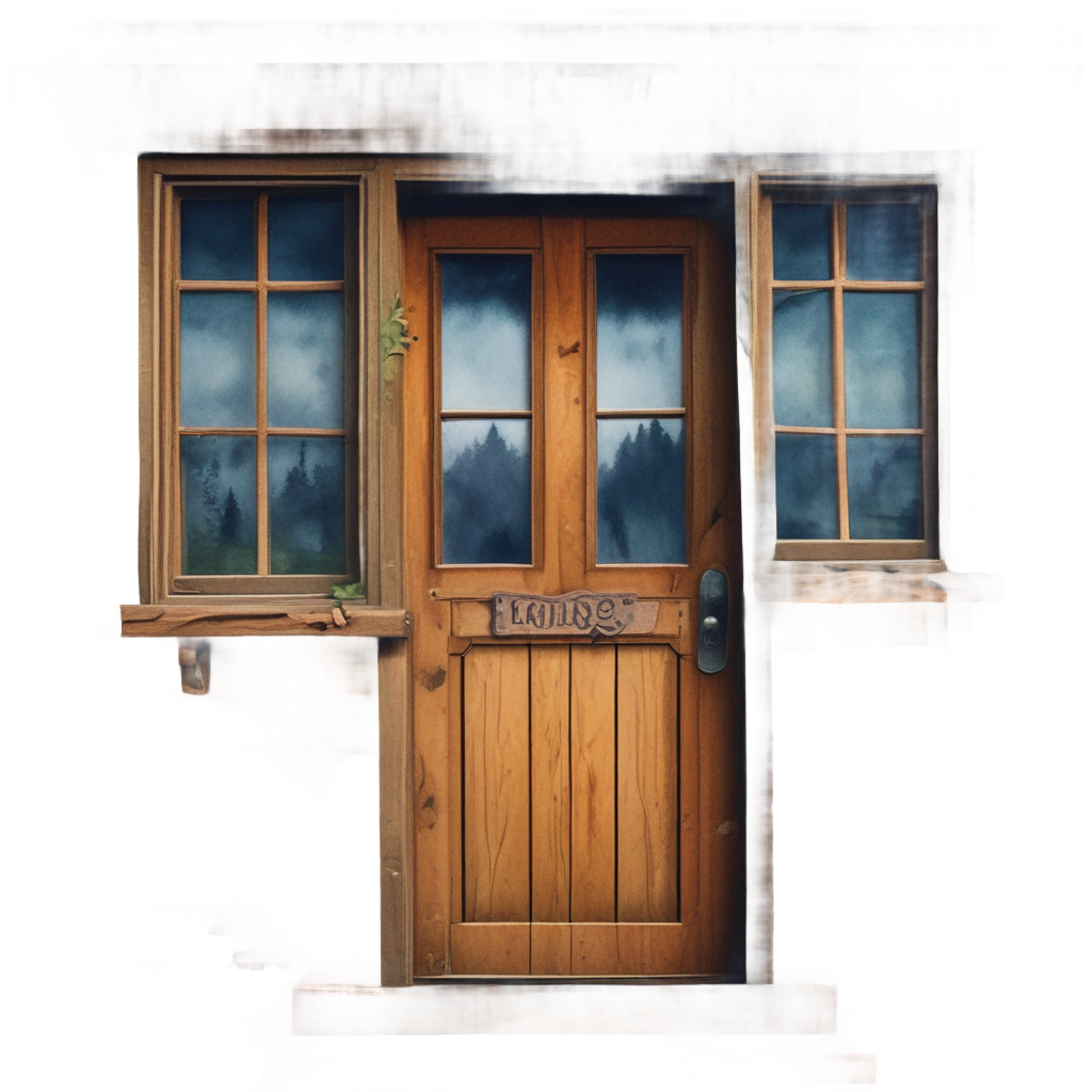 Cabin Teeth Grin — slasher vibe stickers