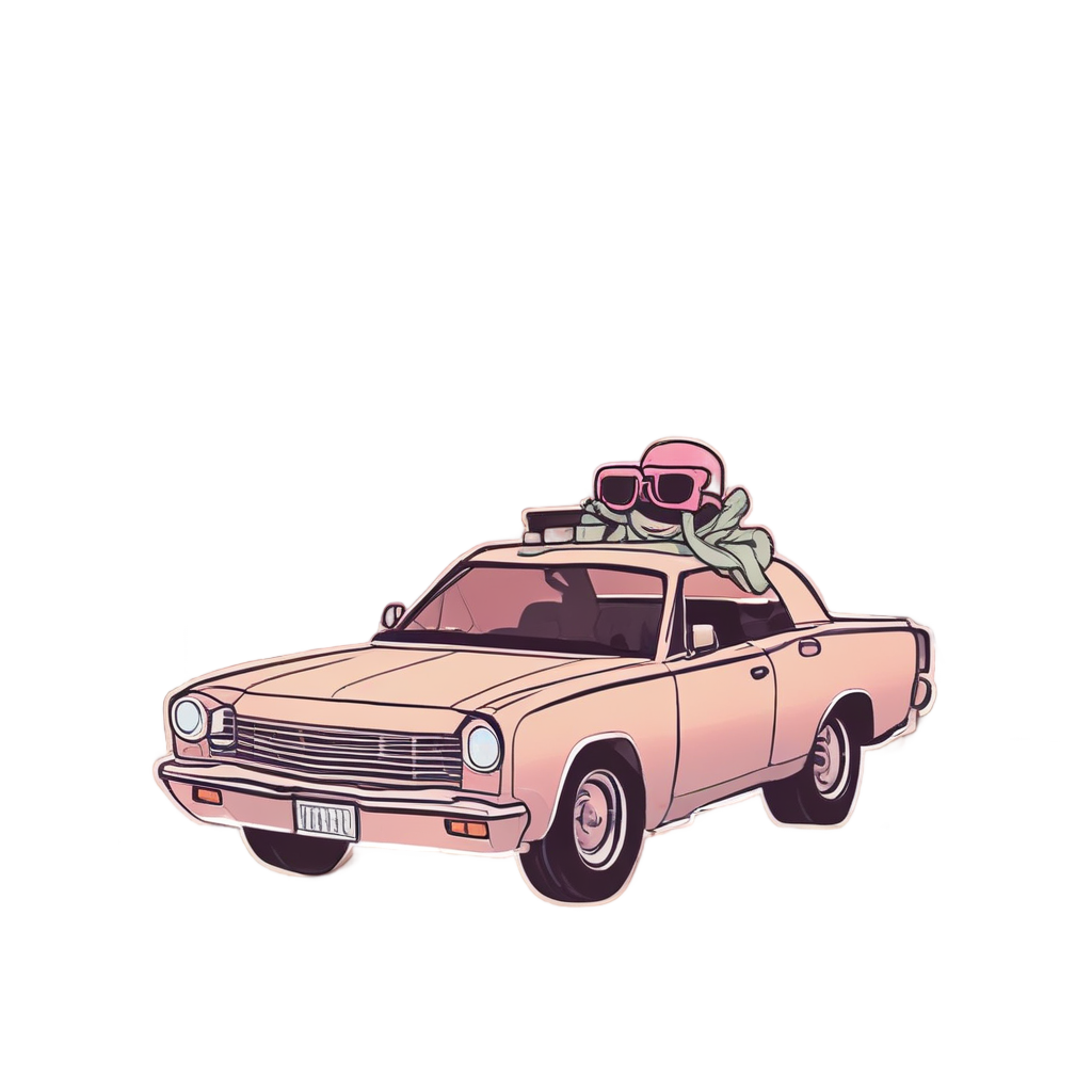 Cactus Desert Cruiser — motorcycles stickers