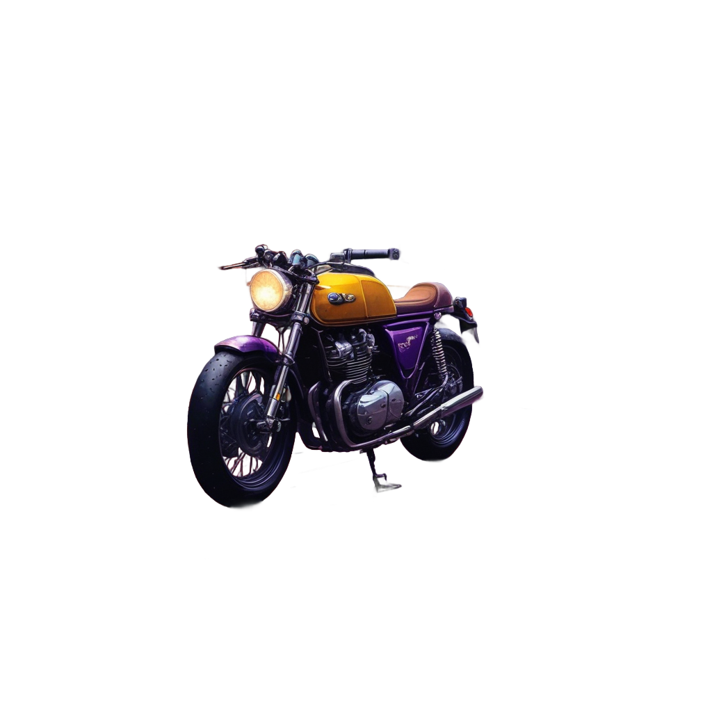 Cafe Racer Rain — motorcycles stickers