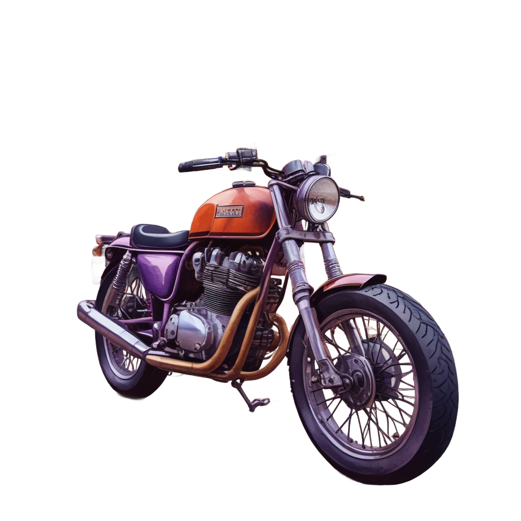 Cafe Stop Sunset — motorcycles stickers