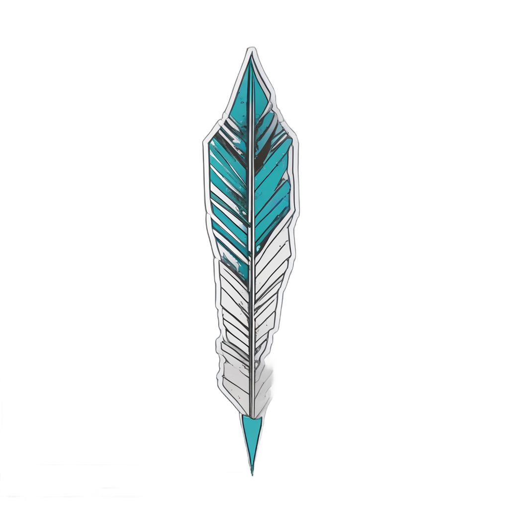 Camo Arrow Badge — camo stickers