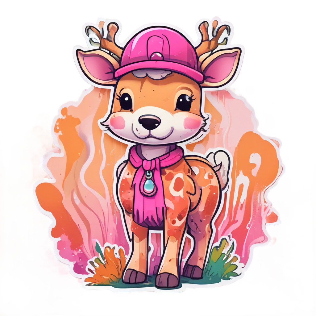 Camo Deer Artist — camo stickers