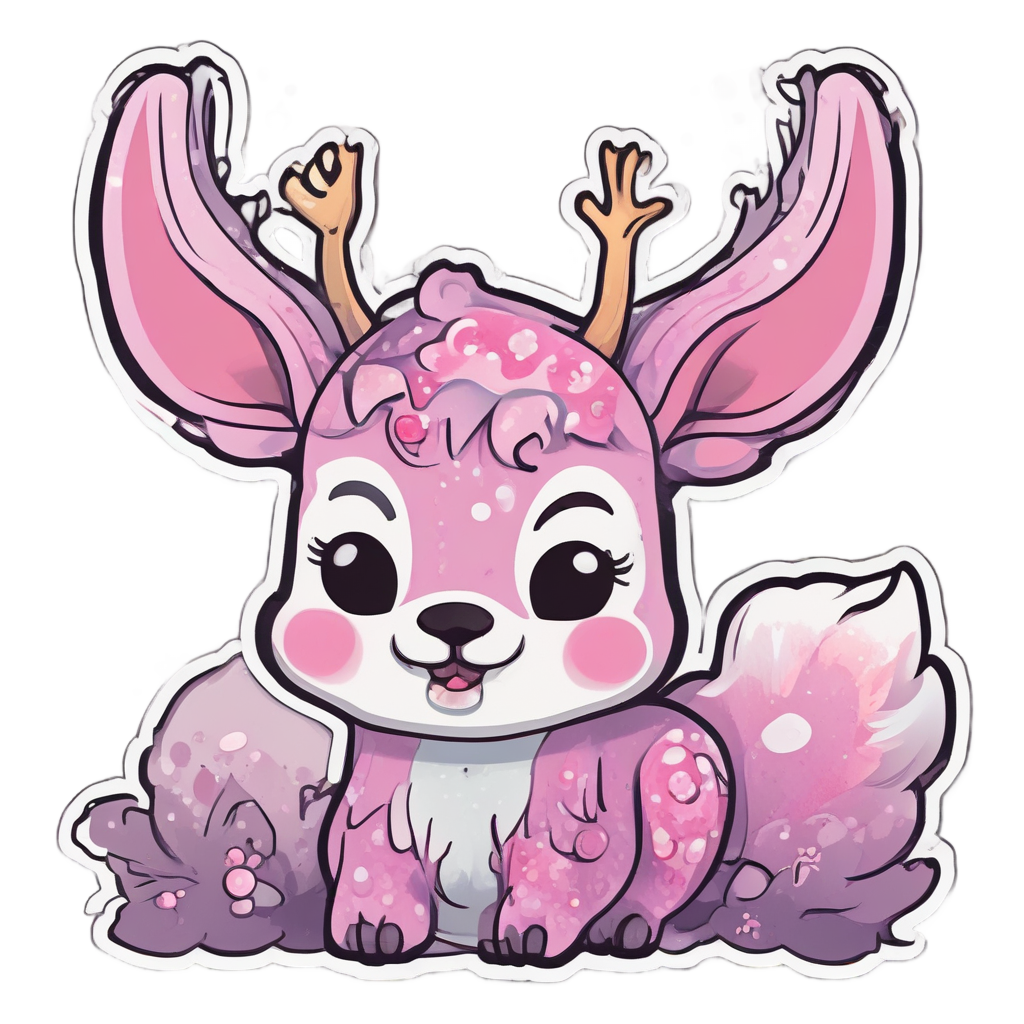 Camo Deer Sleepy Yawn — camo stickers