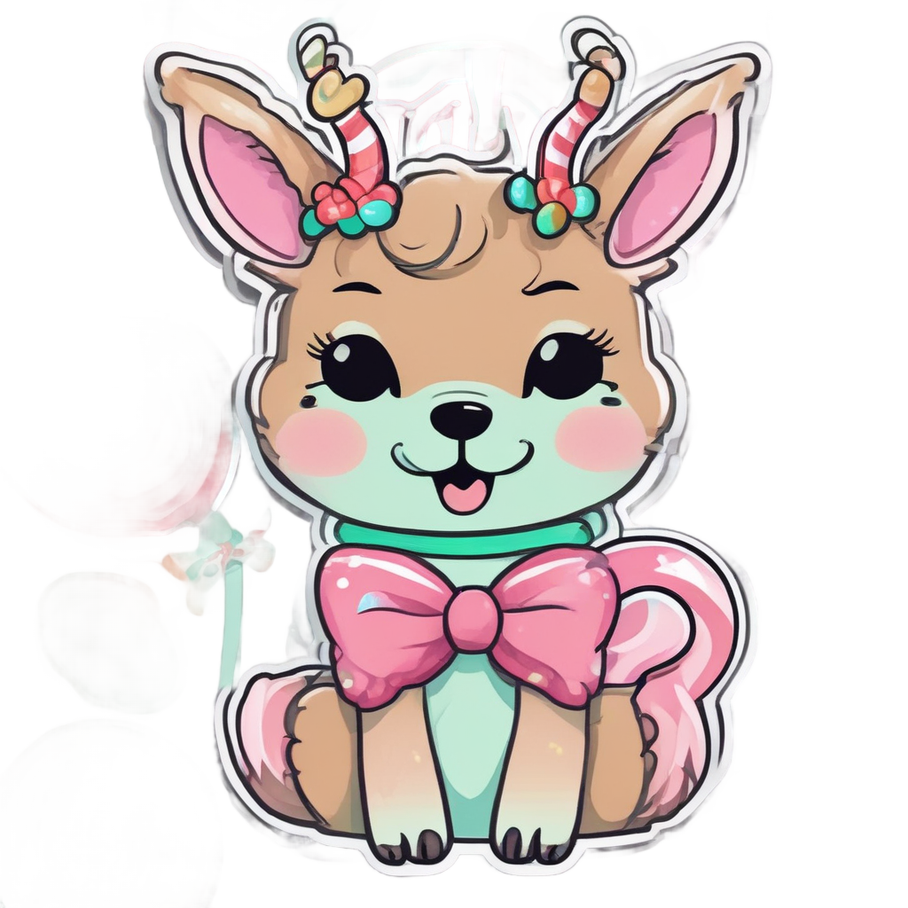 Candy Antler Fawn Bliss — outdoorsman stickers