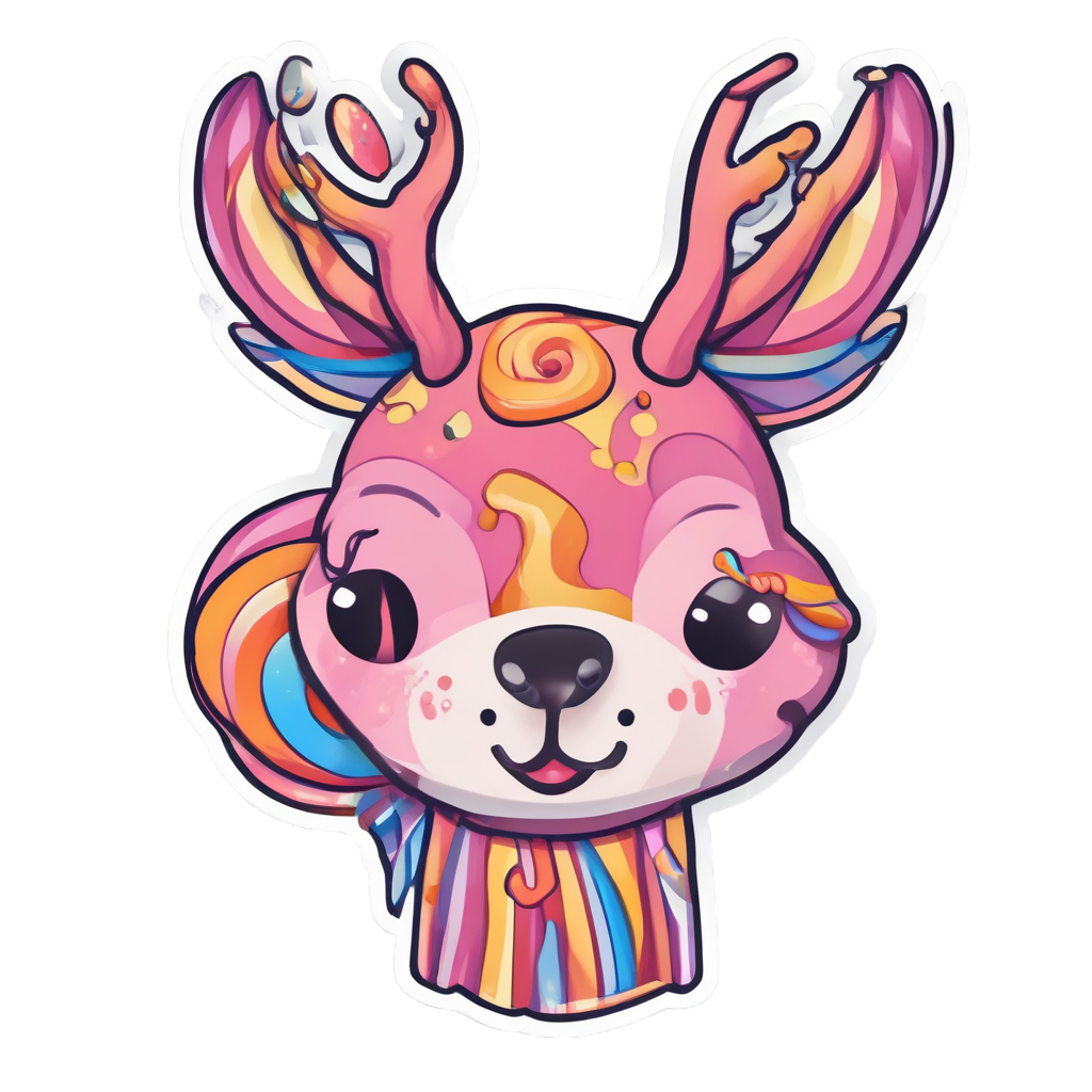 Candy Antler Lick — outdoorsman stickers