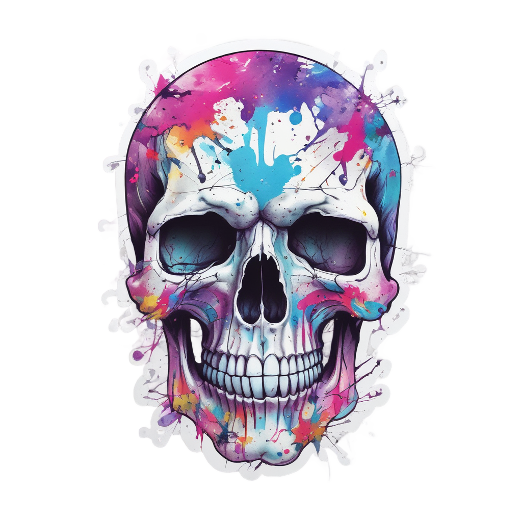 Canvas of Chaos — abstract & patterns stickers