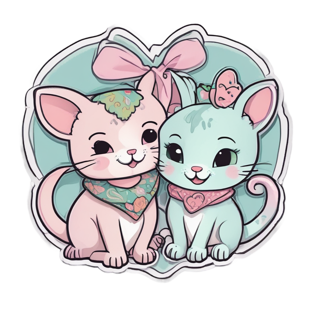 Cat and Mouse Ride — open road stickers