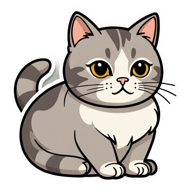 Loaf Cat — cat stickers