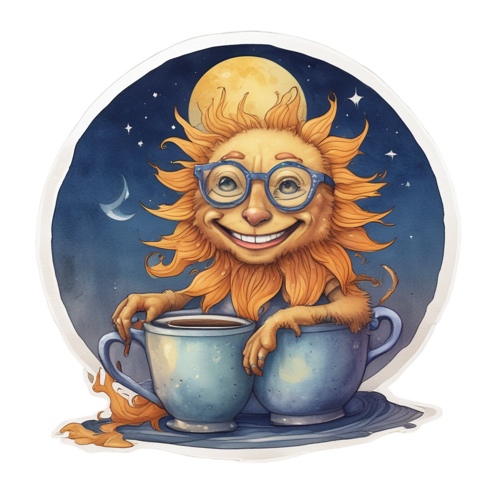Celestial Coffee Date — celestial nursery stickers