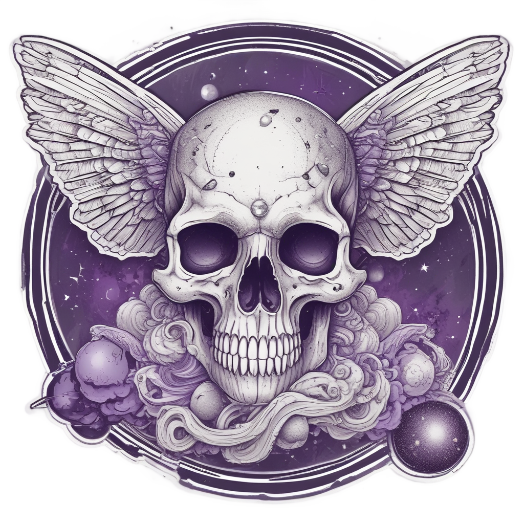 Celestial Comet Moth — celestial stickers