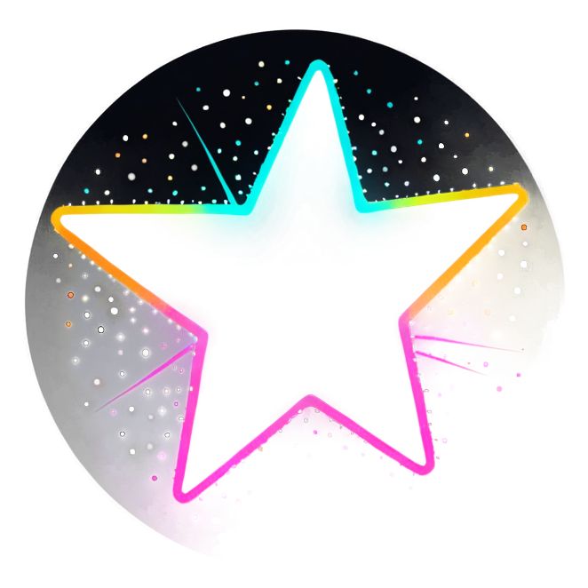 Constellation (neon) — celestial stickers